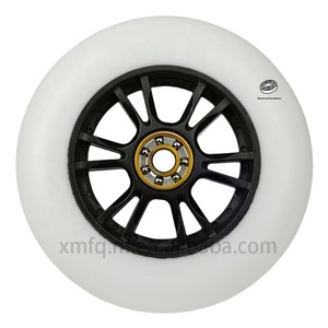 2025 siêu cao ngoài trời <span class=keywords><strong>Inline</strong></span> tốc độ Giày trượt SHR cao phục hồi bánh xe bền 86A Tốc Độ giày trượt bánh xe 90mm 100mm 110mm - Product Image 2