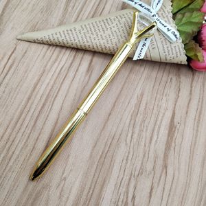 Bolígrafo Giratorio de Metal con Cristales de Diamantes de Lujo, Multicolor, con Logotipo Personalizado, Recuerdo para Bodas y Banquetes, Regalo de Papelería - Product Image 1