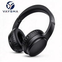 Casque sans fil supra-auriculaire, 35h d'autonomie musicale, 21h d'autonomie en appel, connexion stable, coussinets doux, son stéréo