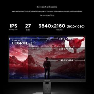 Moniteur de jeu de bureau double résolution 4K/1080P 160Hz IPS de 27 pouces pour Legion 27U-10, neuf, vente en gros, faible latence de 0,5 ms - Product Image 3