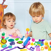 Panwenbo 22 pièces Outils de pâte à modeler en plastique couleur macaron, emporte-pièces animaux, ensemble d'outils de pâte à modeler pour les enfants de 3 à 8 ans (couleurs aléatoires, tailles multiples)