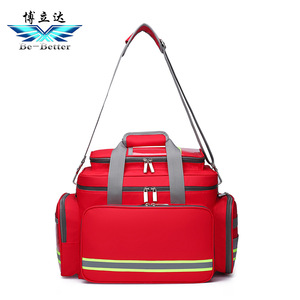 Bolsa Médica Portátil Borida Roja 120, Botiquín de Primeros Auxilios, Rescate de Emergencia, Uso en Exteriores - Product Image 1