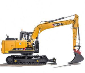 Excavadora Usada Sany 135 SY135 SY 135C de 13 Toneladas, Excavadora Hidráulica de Orugas Fabricada en China - Product Image 1