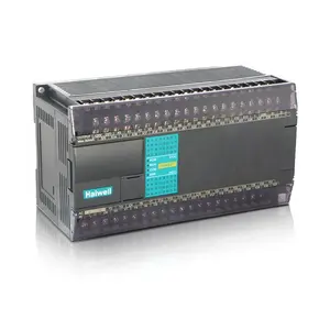 Haiwell modbus RS485 PLC 60 I/O points motion control PLC for servo motor