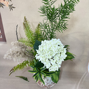 Fábrica de Flores Meiyu, Hortensias Artificiales, 180 Piezas, 5 Cabezas, de Goma Suave, Hechas a Mano, Decoraciones para el Hogar y Bodas - Product Image 3