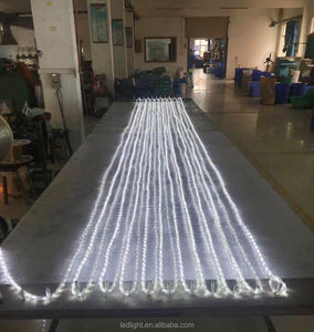 Cuerda de Luces <span class=keywords><strong>LED</strong></span> Redonda, Multicolor, Impermeable de PVC, a Bajo Precio, para Decoración Navideña - Product Image 2