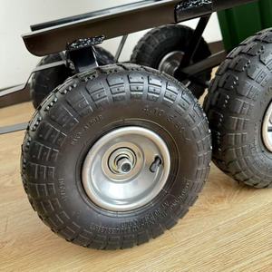 Tùy chỉnh bốn-bánh nền tảng cấu trúc <span class=keywords><strong>200kg</strong></span> Khả năng chịu tải nhựa vườn <span class=keywords><strong>Dump</strong></span> giỏ hàng OEM hỗ trợ - Product Image 3