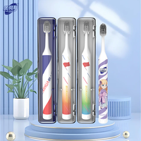 Brosse à dents manuelle à poils souples pour adultes avec manche en plastique pour l'hygiène bucco-dentaire à domicile avec dentifrice intégré