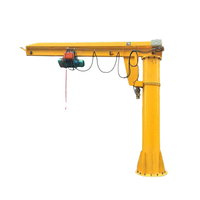 Grue à flèche électrique à rotation continue à 360 degrés efficace avec télécommande pour une utilisation industrielle en entrepôt et dans la construction