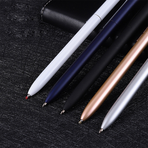 Bolígrafos Personalizados al por Mayor con Punta de Bola Metálica de Color Sólido y Logotipo - Product Image 2