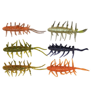 <span class=keywords><strong>Esca</strong></span> Artificiale Morbida 5.8cm/1.5g 4.5cm/1.1g per <span class=keywords><strong>Pesca</strong></span> Selvatica, <span class=keywords><strong>con</strong></span> Testa Piombata Invertita e Amo Galleggiante, per Bass e Pesci Testa di Serpente - Product Image 1