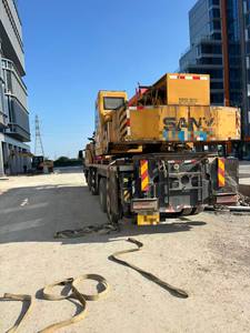 Grue sur camion Sany STC350T 35 tonnes 2018, 5 sections, flèches principales et auxiliaires de 43 m, y compris moteur, boîte de vitesses, pompe - Product Image 6