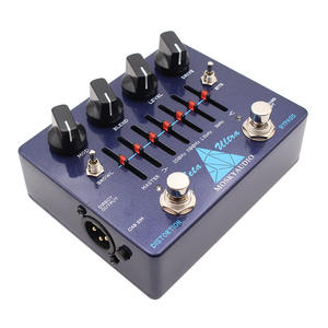 MOSKYAUDIO Beta Ultra Instrumental Distorsión Efectos Pedal Metal Guitarra Eléctrica Bajo Accesorio con Ecualización DI - Product Image 4