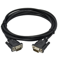 Kabel Panel Sentuh HMI Seri Veinview MT6000/8000 Kabel Pemrograman PLC S7-200 Isolasi PVC Konduktor Tembaga 0-45C untuk