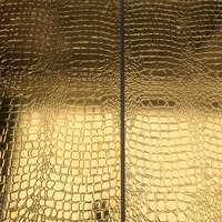 Springletile : Solutions de conception de projets de carrelage de luxe pour la maison – Carreaux de porcelaine de qualité supérieure en cuir de crocodile doré 3D, fabriqués en Turquie