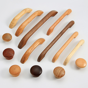 Solid Wood Handle Japanese Nordic Style Cabinet Wardrobe Dresser Kitchen Villa Wooden <strong>Door</strong> Cabinet <strong>Door</strong> - Product Image 2