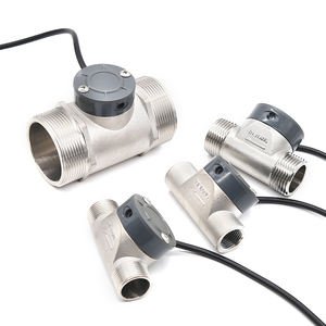 Controlador de flujo de rueda de paleta digital DN50, sensor de flujo de contador de riego de acero inoxidable para agua líquida 60-1100L - Product Image 5