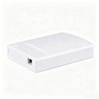 Boîtier de terminaison optique mural ou de bureau 1 fibre FTTH OTB pour adaptateur Simplex SC Duplex LC, équipement réseau intérieur