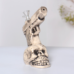 Buon Design decorazione da tavola in ceramica segno della vittoria statua ornamenti Fashim casa accessori interni a forma di dito tavolo Centre pezzi