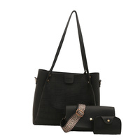 Nouveau Sac Fourre-tout Grande Capacité 2026 pour Femme, Motif Crocodile, en PU Souple Texturé, Fermeture Éclair, Doublure Polyester, Couleur Unie