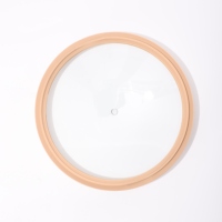Couvercles de casseroles et poêles en silicone multi-tailles, écologiques et résistants au four