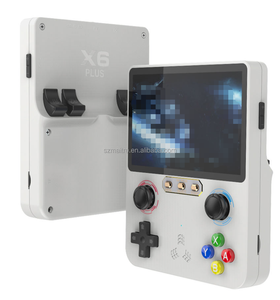 Console de jeu portable S X6 <span class=keywords><strong>PLUS</strong></span>, écran IPS de 4,0 pouces, mini manette de jeu, lecteur de jeu 64 Go, 20 000+ jeux, 3000 mAh, RK3128, double joystick - Product Image 3