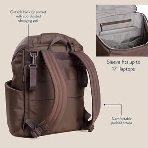 Mochila Pañalera de Nailon Impermeable Personalizada, Portátil, Premium, de Moda, para Viajes, Trabajo, Mamá, Recién Nacido, con Cambiador - Product Image 5