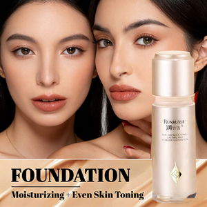 Fond de Teint Liquide Couvrant SPF Éclatant et Imperméable, Hydratant Teinté, Hydratant Préparateur de Teint, Poudre Fixatrice Matifiante, Crème <span class=keywords><strong>BB</strong></span> - Product Image 1
