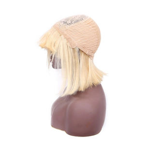 Peluca Bob Ombre con Flequillo YesWigs al por Mayor, Cabello Brasileño 1b 613 Rubio Rosa Plateado Naranja, Peluca Bob Corta en Existencia, Lista para Enviar - Product Image 5