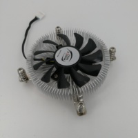 Cool Storm 1U-2 Mini Host Cooler ITX Dissipateur CPU à profil bas avec roulement fluide 23dBA pour boîtier d'ordinateur Intel Radiateur en aluminium 3 broches