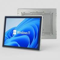 Panel PC Industrial Integrado YCT de 12.1-21.5 Pulgadas, IP65, Sin Ventilador, Pantalla Táctil, Intel I5 I7, 4COM, Doble LAN, Windows Linux, HMI, CNC, OEM