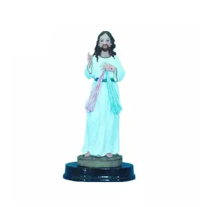 उच्च गुणवत्ता सस्ते यीशु प्रतिमा राल मूर्तियों धार्मिक मूर्तियों थोक