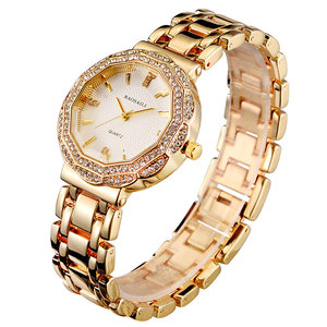 2025 nouvelle montre à Quartz en acier inoxydable pour femmes diamant clouté mode Style d'affaires - Product Image 4