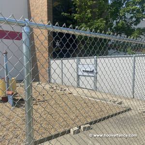 Vendite calde catena di recinzione 6ft diamante zincato giardino esterno scherma di sicurezza vista chiara per il cortile - Product Image 5