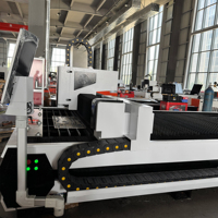 Machine de découpe laser à fibre portative et détachable 1500W 3000W, refroidissement par eau 6kW, modèle 3015