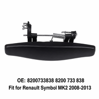 8200733838 8200 733 838 Poignée de porte extérieure côté droit de remplacement compatible avec Renault Symbol MK2 2008-2013