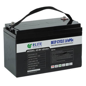 Batteria Ricaricabile Elite 12 Volt 120 Amp Litio 120ah 12v Lifepo4 12v 120ah Ciclo Profondo Batteria agli Ioni di Litio 120 Amp - Product Image 2
