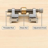 Affûteur de bois à angle fixe TEBAK, guide d'affûtage pour couteau de sculpture, outil d'affûtage de chants en acier inoxydable pour le travail du bois