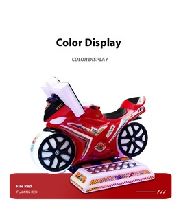 Nuevo simulador eléctrico TT pequeño <span class=keywords><strong>3D</strong></span> que funciona con monedas, máquina de juego de coche oscilante para niños, uso comercial - Product Image 6