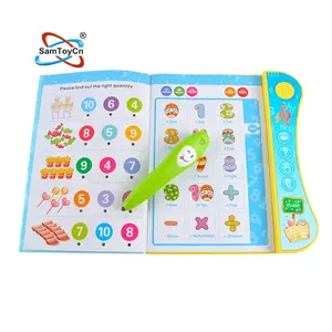 Kids Grow Up Early Education Toy Audio English Language Y book Touch Audio Reading Talking Pen Book Learning Machine for Kids