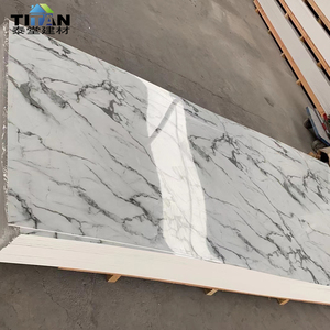 1220*2800Mm Uv Pvc Marmol Pared Marble Plastic Sheet 6 4 Foot Marble Pattern Sheet Wall Panel 4 8 - Product Image 3