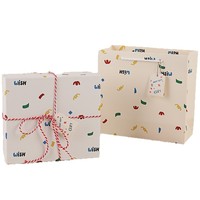 Boîte cadeau vide élégante au design frais avec couvercle et base, emballage de luxe personnalisé pour les cadeaux d'anniversaire ou de la Saint-Valentin pour les amies