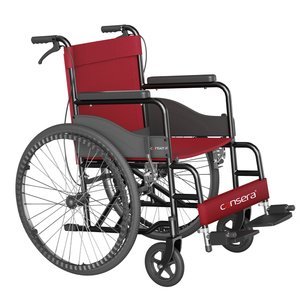 핫세일 경량 임산부 의자 도장된 스틸 프레임 충격 흡수 타이어 미끄럼 방지 핸드림 접이식 휴대용 - Product Image 2