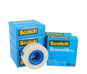 Original 3M 811 <strong>Scotch</strong> Removable <strong>Tape</strong> Post-it Technology <strong>Magic</strong> <strong>Tape</strong> Repeatedly Pasteable No Drying or Yellowing - Product Image 5