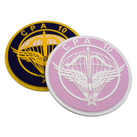 Patchs en PVC plastique personnalisés, impression UV, avec fermeture auto-agrippante en silicone, à coudre ou thermocollants, souples, 2D 3D, logo circulaire en relief, patch rond pour chapeaux