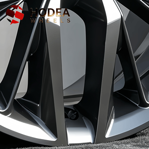 Jantes en alliage noir usinées spécifiques aux véhicules électriques pour Toyota Honda Tesla 	 Jantes en alliage PCD/ET personnalisables de 17/18/19/20/21/22 pouces - Product Image 3