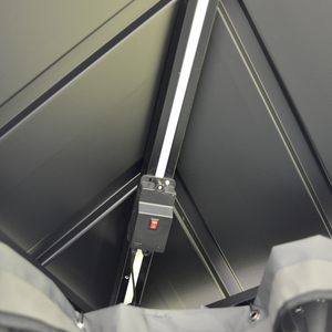 Vente en gros de gazebo en aluminium YORLLA avec toit rigide, pavillon en métal avec rideaux d'intimité et <span class=keywords><strong>moustiquaire</strong></span> B2B - Product Image 6