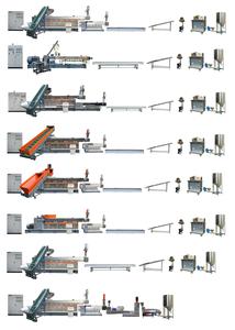 Nhựa tái chế nhà máy chất thải <span class=keywords><strong>PP</strong></span> PE HDPE LDPE PS nhựa pelletizing máy giá rẻ nhựa tái chế máy bán - Product Image 6