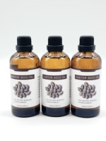Huile de ricin naturelle pure biologique pour renforcer, faire pousser et restaurer les cheveux
