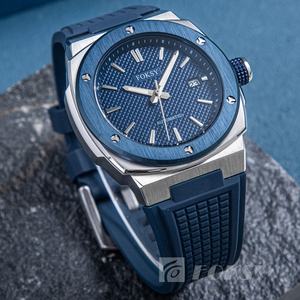 Montre squelette étanche sport personnalisée automatique mécanique pour homme avec bracelet en silicone logo de marque - Product Image 5